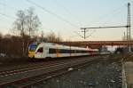 ET 7.09 der Eurobahn als RE13 nach Venlo.6.2.2015  