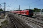 Der  Fugger-Express  440 520-5 am 30.05.11 in Olching.