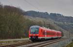 440 318-4 als RE in Richtung Gemünden unterwegs gesehen am 09.12.15 bei Gambach.