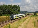 Der 440 408 als Ag nach Neumarkt Oberpfalz am 24.07.2016 unterwegs bei Kerschhofen.