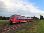 DB Regio Mittelhessenexpress 442 281 am 11.09.17 bei Bruchköbel 