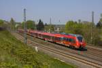 Der 442 302 am 04.05.2013 in Eschweiler Hbf.