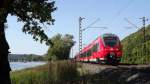 Am 6.9.13 kam noch der 2442 232 auf der Überführung ins neue Heim vorbei. 
Das nagelneue Fahrzeug erreichte unseren Fotopunkt im Maintal gegen 16 Uhr.