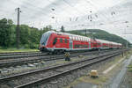 445 051-9 ist am 24.05.2023 in Richtung Aschaffenburg unterwegs,gesehen in Gemünden/M.