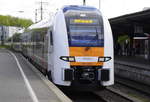 462 024, ein Desiro HC für den RRX von National Express auf Probefahrt in Köln Süd am 12.5.19.