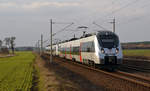 Die RE der Linie Leipzig-Magdeburg werden normalerweise aus einem Fünfteiler oder zwei Dreiteilern gebildet.