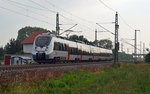 Am Morgen des 13.08.16 war 1442 302 von Falkenberg(Elster) aus nach Bitterfeld unterwegs.