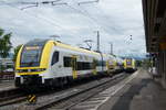 Am Montag, dem 15. Juni 2020 kreuzten sich 1462 014/514 als RE17024 (Basel Bad Bf - Karlsruhe Hbf) und 1462 007/507 als RE5339 (Karlsruhe Hbf - Basel SBB) im Bahnhof Riegel-Malterdingen.