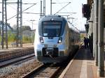 442 107 mit Regionalbahn aus Leinefelde bei der Einfahrt in Nordhausen