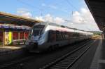 abellio 9442 310 auf Schulungsfahrt mit Reisenden, am 08.09.2015 in Naumburg (S) Hbf.