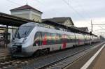 Abellio 442 616 Regionalexpress Bitterfeld - Kassel-Wilhelmshöhe in Nordhausen 20.12.2015