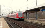 DB S-Bahn Rhein-Main 430 658 + 430 600 als Tfzf Richtung Eisenach, am 15.11.2013 in Gotha.