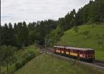Mit dem  Roten Heuler  im Schwarzwald unterwegs - 465 005 der SVG am 1.