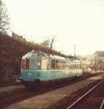 Im Februar 1982 war der  Gläserne Zug  als Faschingssonderzug in Dollnstein zu Gast.