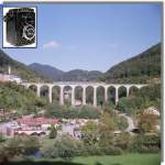 Das Saint-Ursane-Viadukt fotografiert im September 2010 mit eine LOMO Lubitel 2 von 1955 und einem Kodak Portra 160VC.