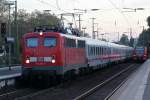 115 261-0 mit IC 2004 nach Emden Hbf.