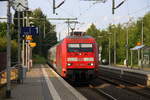 101 140-2 DB kommt mit einem IC 2223 aus Berlin nach Aachen-Hbf und kommt aus Richtung Rheydt,Wickrath,Beckrath,Herrath und fährt durch Erkelenz in Richtung