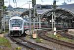 IC  2047 nach Leipzig verlt den Klner-Hbf - 18.10.2012