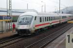 IC am 22.02.2007 beim Bahnhof Eisenach-Opelwerk.