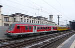 D-MEG 50 80 80-34 153-2 Bnrbdzf 480.2 am 01.12.2017 mit einem Messzug in Erfurt Hbf.