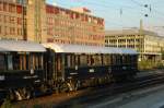 Der letzte Wagen des Orient-Express am 21.06.08 Mnchen Heimeranplatz