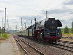 PRESS 01 0509-8 mit dem DPE 20050 von Naumburg (S) Hbf über Erfurt, Arnstadt, Meiningen und Eisnach nach Erfurt Pbf, am 09.07.2018 in Neudietendorf.
