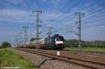 ES 64 U2 - 009 (182 509-0) MRCE Dispolok GmbH fr DB Regio AG - Regio Sdost - Erfurt mit dem TEE Rheingold von Mannheim Hbf nach Berlin Hbf(tief) bei Buckow/Rathenow.