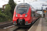 442 344+442 859+442 846 als Kreuzfahrer-Leerzug von Rostock Hbf nach Warnemünde bei der Durchfahrt um 07:19 Uhr im Haltepunkt Rostock-Bramow.09.07.2016