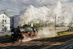 03 1010 bei der Ausfahrt in Trier Hbf, am 28.04.2018.