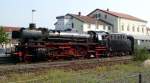 Sonderzug mit 41 360 in Steinfurt-Burgsteinfurt am 24.09.2011, Plandampf auf der Euregio-Bahn Münster-Gronau-Enschede