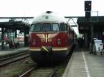 Der  Weltmeister-Zug  von 1954 am 27.04.2006 im Bahnhof Mhldorf (Obb)