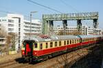 Ex-Messwagen als Rheingoldwagen in Wuppertal, am 08.03.2024.