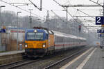 ELL 193 934 in Diensten von NS mit IC 147 nur bis Hannover Hbf. in Bad Bentheim 13.1.2024