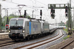 RP 193 810-9 unterwegs für Rurtalbahn Cargo durchfährt Bremen 24.5.2016