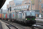 ELL 193 238 unterwegs für WLB Cargo durchfährt Bremen Hbf.