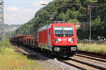 DB 187 127 durchfährt Koblenz-Ehrenbreitstein 4.7.2017