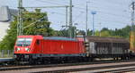 DB Cargo Deutschland AG mit  187 137  [NVR-Number: 91 80 6187 137-5 D-DB] und gemischtem Güterzug am 20.07.18 Durchfahrt Magdeburg Hbf.