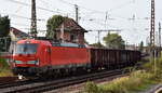 DB Cargo AG, Mainz mit ihrer  193 396  (NVR:  91 80 6193 396-9 D-DB ) und einem gemischten Güterzug Höhe Bahnhof Frankfurt (Oder) am 11.10.23 