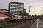 247 035-9 mit einem Gterzug in Dsseldorf-Rath am 26.08.2011