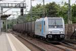 185 697-0  Jolina  in Hannover Linden/Fischerhof 21.6.2014