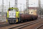 TWE 274 107-8 unterwegs für Captrain durchfährt Duisburg-Bissingheim 26.3.2015 