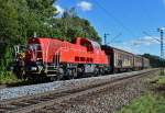 261 101-0 mit Güterwagen durch Bonn-Beuel - 28.09.2015