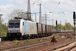 RP E186 145-9 unterwegs für Transpetrol durchfährt Recklinghausen-Ost 4.5.2016