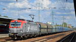 PKP CARGO S.A.mit  EU46-507  [NVR-Number: 91 51 5370 019-9 PL-PKPC] und einem Ganzzug Schüttgutwagen mit Kohle beladen am 04.09.18 Bf. Flughafen Berlin-Schönefeld.