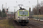 Captrain 193 891-9 durchfährt Nienburg(Weser) 18.12.2018