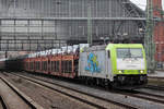 Captrain 185 578-2 durchfährt Bremen Hbf. 14.12.2016