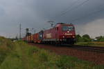 Container Pendelverkehr zwischen Leipzig-Waren und Dresden mit Emons Rail.