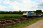 Railpool 186 108 BLS bei Denzlingen am 18.06.2014