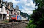 482 003-1 fuhr am 01.07.2013 durch Bacharach.