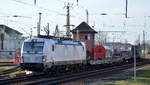 DB Cargo AG [D]  193 365  [NVR-Nummer: 91 80 6193 365-4 D-DB] mit Güterzug am 16.03.20 Bf. Frankfurt/Oder.